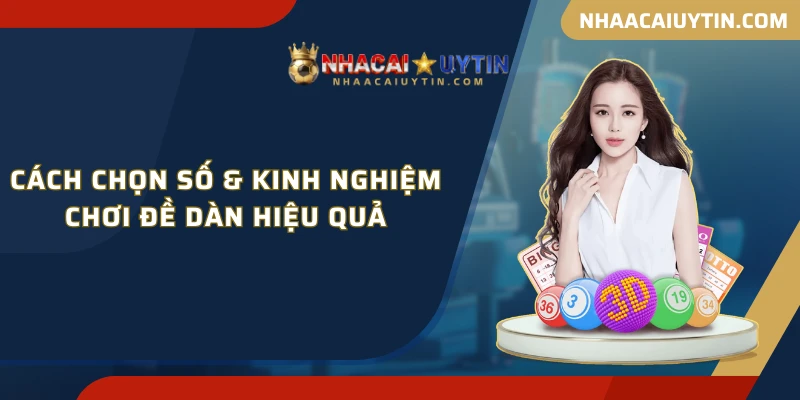 Cách chọn số & kinh nghiệm chơi đề dàn hiệu quả